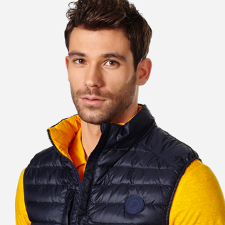 Others Solid - Unisex Sleeveless Down Jacket Solid, Navy supp1 Others Solid - Unisex Sleeveless Down Jacket Solid, Navy supp1
