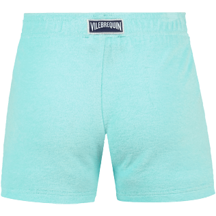 Niñas Autros Liso - Pantalón corto en tejido terry liso para niña, Laguna back Niñas Autros Liso - Pantalón corto en tejido terry liso para niña, Laguna back