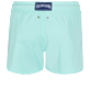 Men Short classic Solid - Men Swim Trunks Short and Fitted Stretch Solid, Lagoon back view