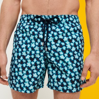 男款 Classic 印制 - 男士 Blurred Turtles 泳裤, Navy 细节视图2