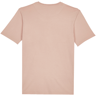 Hombre Autros Liso - Camiseta de algodón orgánico con tinte natural para hombre, Dew vista trasera