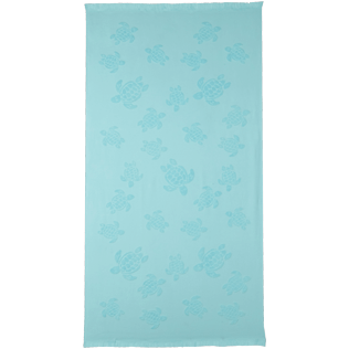 Autros Liso - Futa de tejido terry con estampado Turtles Jacquard, Acqua front Autros Liso - Futa de tejido terry con estampado Turtles Jacquard, Acqua front