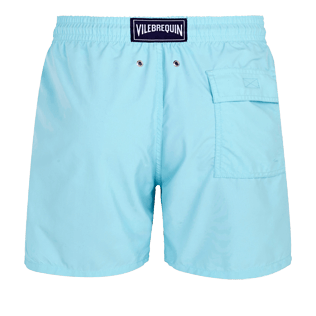 Men Classic Solid - Men Swim Trunks Solid, Acqua back Men Classic Solid - Men Swim Trunks Solid, Acqua back