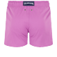 Men Others Solid - Men Swimwear Short and Fitted Stretch Solid, Pink dahlia back view
