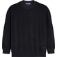 Men Others Solid - Unisex Terry Sweatshirt Solid, Black front view