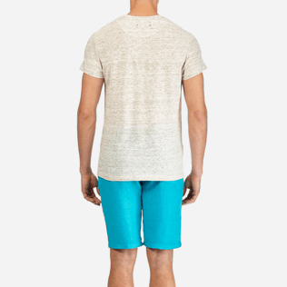 Men Others Solid - Men Linen Jersey T-shirt Solid, Heather grey supp2 Men Others Solid - Men Linen Jersey T-shirt Solid, Heather grey supp2