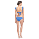 女款 Classic brief 纯色 - 女士纯色比基尼三角泳裤, Batik blue 细节视图3