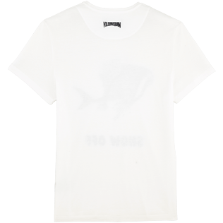 Men Others Printed - Prehistoric Fish Round neck T-Shirt, White back Men Others Printed - Prehistoric Fish Round neck T-Shirt, White back