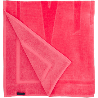 Autros Liso - Toalla de playa de tejido terry con estampado jacquard liso, Hibisco back Autros Liso - Toalla de playa de tejido terry con estampado jacquard liso, Hibisco back