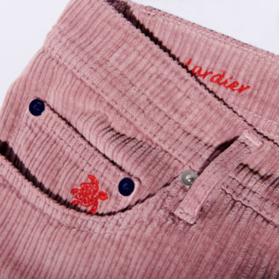 Uomo Altri Unita - Pantaloni carrot uomo in velluto a coste, Murasaki supp8 Uomo Altri Unita - Pantaloni carrot uomo in velluto a coste, Murasaki supp8