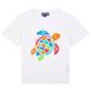 男童 Others 印制 - 男童 Tortue Multicolore 有机棉 T 恤, White front 男童 Others 印制 - 男童 Tortue Multicolore 有机棉 T 恤, White front