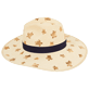 Cappello in paglia donna - Vilebrequin x Borsalino Sabbia vista posteriore