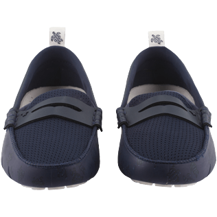 Men Others Printed - Men Waterproof Solid Loafers, White backworn Men Others Printed - Men Waterproof Solid Loafers, White backworn