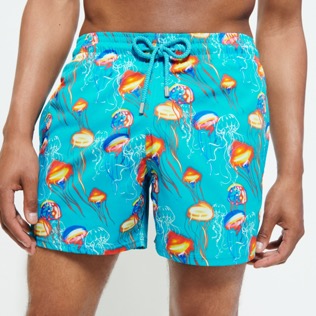 Men Others Printed - Men Stretch Swim Trunks Neo Medusa, Curacao details view 3