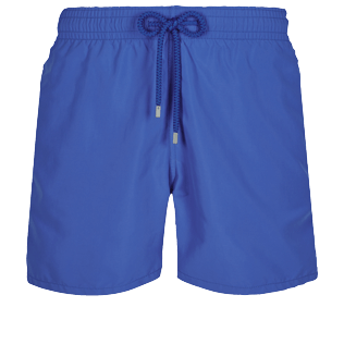 Men Others Solid - Men Swim Trunks Solid, Sea blue front view