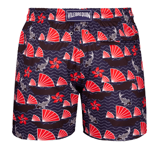 Men Ultra-light classique Printed - Men Ultra-Light and packable swimtrunks Hong Kong, Navy back Men Ultra-light classique Printed - Men Ultra-Light and packable swimtrunks Hong Kong, Navy back