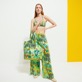 Damen Andere Bedruckt - Jungle Rousseau Hose aus Baumwolle für Damen, Ginger Details Ansicht 4