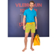 Der Look für herren: Flock print Micro Ronde des Tortues, front Der Look für herren: Flock print Micro Ronde des Tortues, front