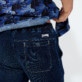 Hombre Autros Liso - Pantalón chino holgado para hombre, Dark denim w1 detalles vista 2