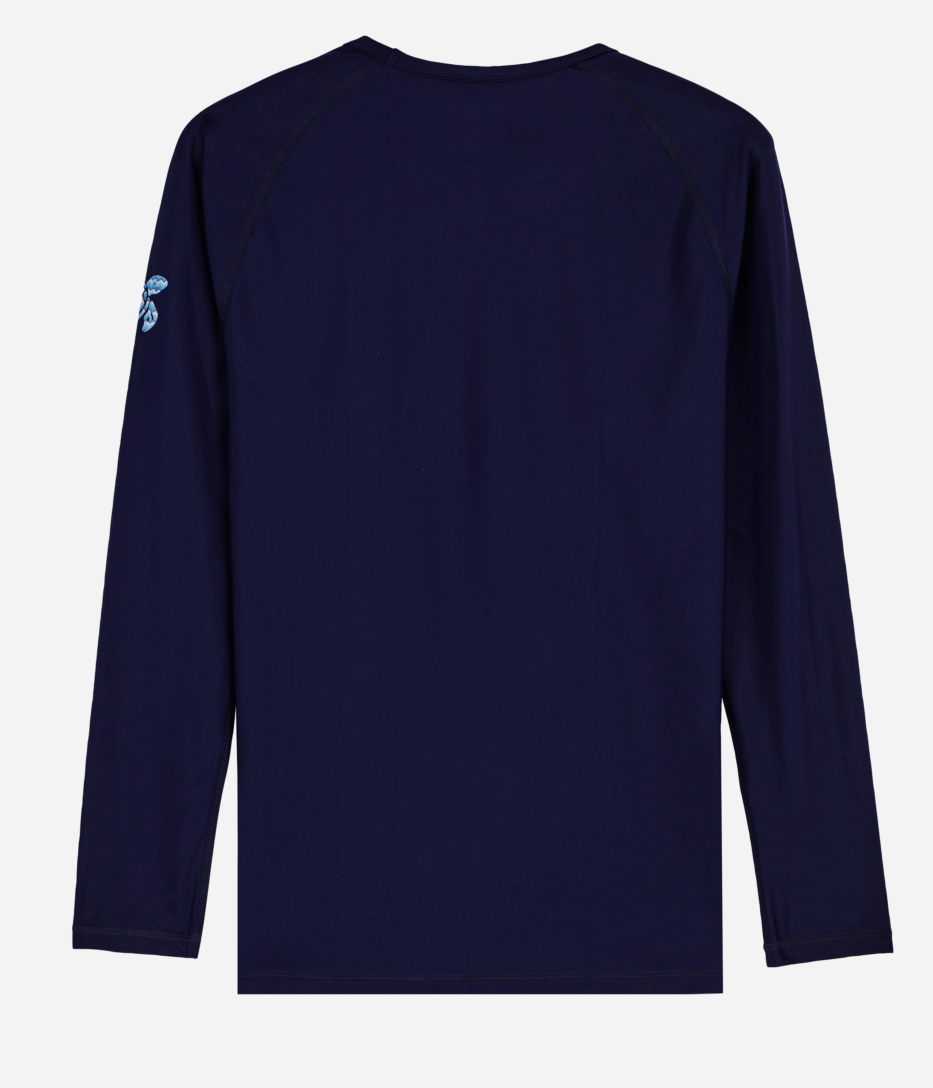 Autros Estampado - Camiseta térmica estampada unisex, Azul marino back Autros Estampado - Camiseta térmica estampada unisex, Azul marino back