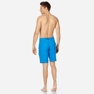 Men Others Solid - Men straight Linen Bermuda Shorts Solid, Atoll backworn Men Others Solid - Men straight Linen Bermuda Shorts Solid, Atoll backworn
