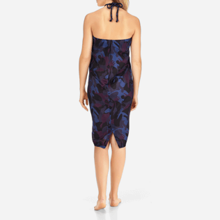 Women Dresses Printed - Camouflage Turtles Skirt Pareo, Plum supp4 Women Dresses Printed - Camouflage Turtles Skirt Pareo, Plum supp4