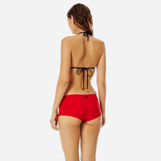 Damen Triangel Uni - Neopren Triangel-Bikinioberteil für Damen, Hibiskus backworn Damen Triangel Uni - Neopren Triangel-Bikinioberteil für Damen, Hibiskus backworn