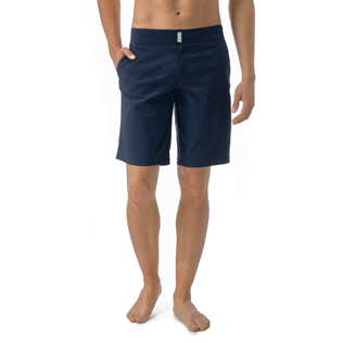 Uomo Taglio lungo Unita - Solid Superflex Long fitted cut Swim shorts, Blu marine supp2 Uomo Taglio lungo Unita - Solid Superflex Long fitted cut Swim shorts, Blu marine supp2
