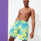 Men Long classic Printed - Men Swim Trunks Long 2014 Poulpes, Lemon details view 3