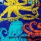 Homme AUTRES Imprimé - Maillot de bain homme Octopussy, Purple blue vue de détail 2