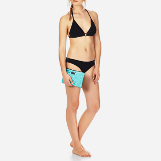 Femme BAS CLASSIQUES Uni - Bas de maillot échancré Smoking, Noir supp2 Femme BAS CLASSIQUES Uni - Bas de maillot échancré Smoking, Noir supp2