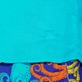 Hombre Autros Liso - Camisa de lino lisa para hombre, Curazao detalles vista 2
