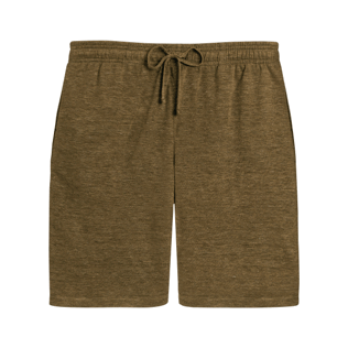 男款 Others 纯色 - Unisex Linen Bermuda Shorts Solid, 466 front 男款 Others 纯色 - Unisex Linen Bermuda Shorts Solid, 466 front