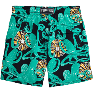 Men Classic / Moorea Printed - Octopussy et Coquillages Swim shorts, Navy back Men Classic / Moorea Printed - Octopussy et Coquillages Swim shorts, Navy back