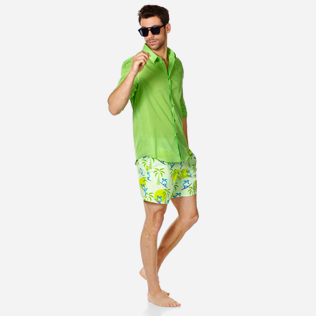 Andere Uni - Unisex Solid Hemd aus Baumwollschleier, Grass green supp2 Andere Uni - Unisex Solid Hemd aus Baumwollschleier, Grass green supp2