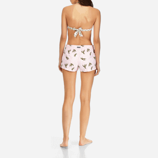 Femme Shortys Brodé - Shorty Femme Broderie Bamboo Song, Pivoine backworn Femme Shortys Brodé - Shorty Femme Broderie Bamboo Song, Pivoine backworn