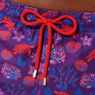 Hombre Clásico Estampado - Bañador con estampado 2002 Fonds Marins para hombre, Ciruela supp1 Hombre Clásico Estampado - Bañador con estampado 2002 Fonds Marins para hombre, Ciruela supp1