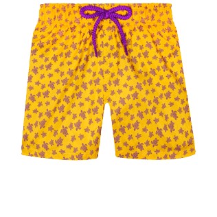 Jungen Andere Bedruckt - Ultraleichte und verstaubare Micro Ronde des Tortues Badeshorts für Jungen, Curry front Jungen Andere Bedruckt - Ultraleichte und verstaubare Micro Ronde des Tortues Badeshorts für Jungen, Curry front